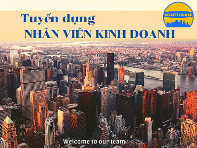 TUYỂN DỤNG NHÂN VIÊN KINH DOANH