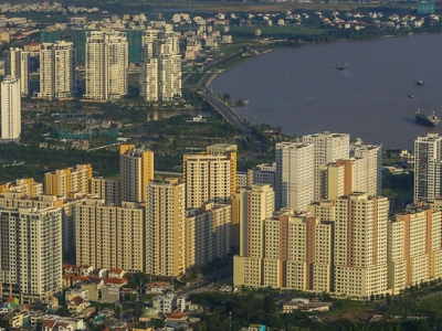 Giá nhà sơ cấp tăng gần 15% một năm