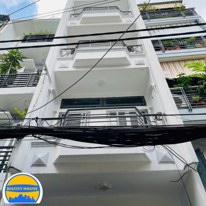 BÁN NHÀ 6 TẦNG HẺM XE HƠI TRÃI NHỰA  143 NGHĨA HOÀ P6 TÂN BÌNH