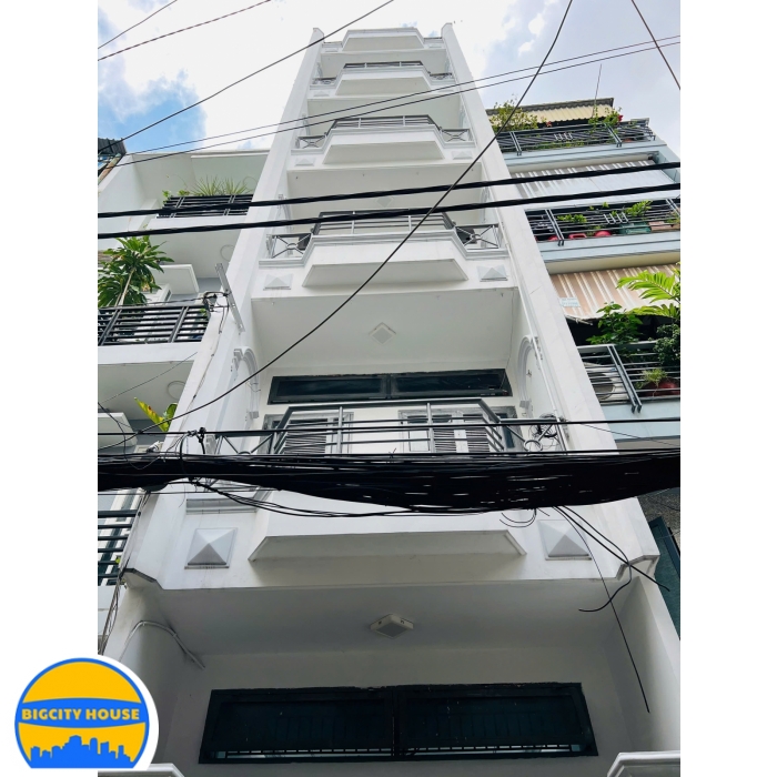 BÁN NHÀ 6 TẦNG HẺM XE HƠI TRÃI NHỰA  143 NGHĨA HOÀ P6 TÂN BÌNH